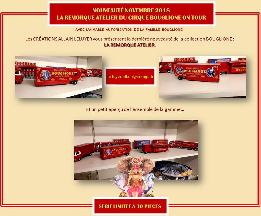 Annonce remorque atelier